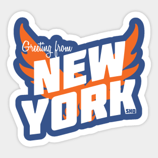 Greetings from New York City 2 Sticker